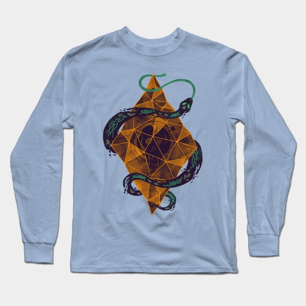 mystic cyrstal Long Sleeve T-Shirt by againstbound